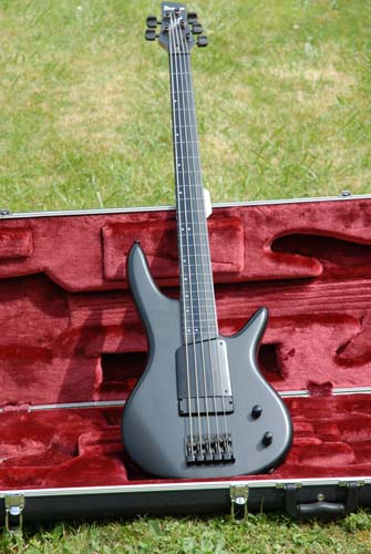 Photo annonce Ibanez GWB 35 fretless 5 corde Garry Willis