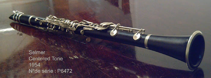 Photo annonce Clarinette sib Selmer
