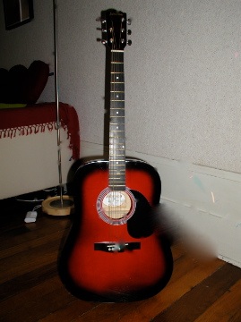 Photo : Guitare Johnson