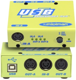 Photo : Interface Midi M Audio Midisport 2x2