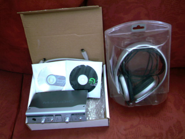 Photo annonce M audio Firewire Audiophile & casque ferme