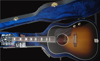 Photo : GIBSON J160 E John Lennon