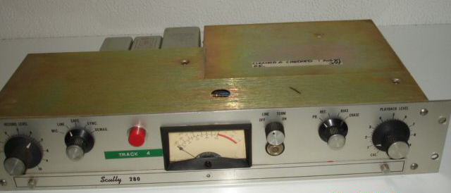 Photo : Vintage Preamp mic line SCULLY 280