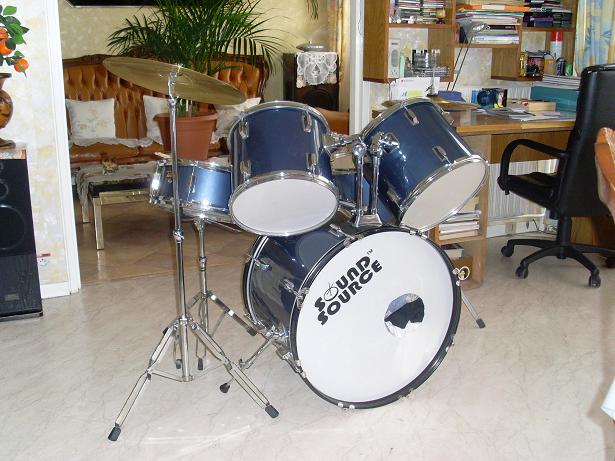 Photo : Batterie acoustique 5 futs