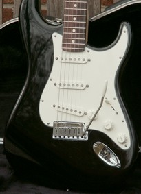Photo : Fender Stratocaster Black