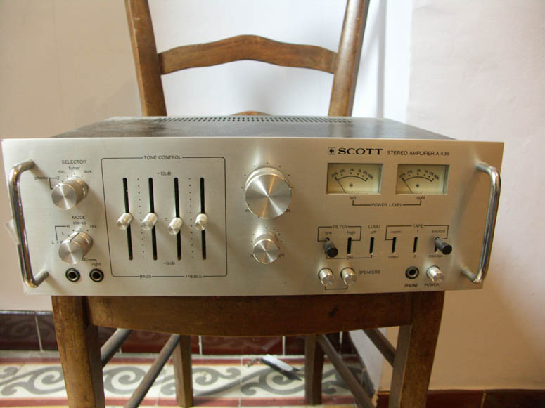 Photo annonce Ampli HIFI SCOTT A436E