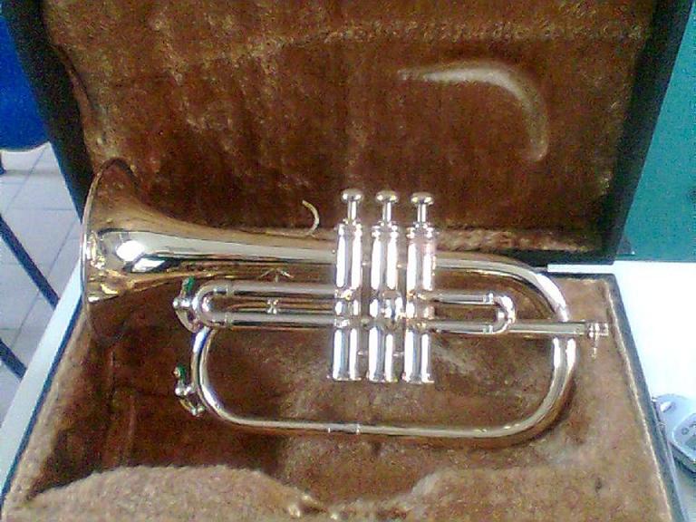 Photo : BUGLE Selmer Mib Verni