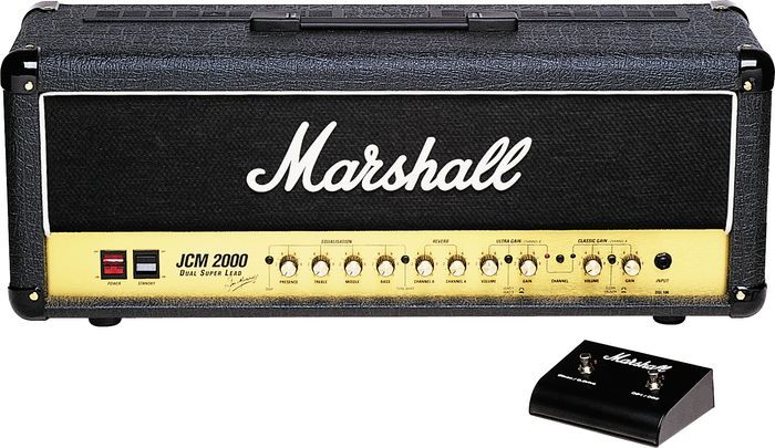 Photo annonce Marshall jcm 2000 dsl 100 + Baffle Peavey