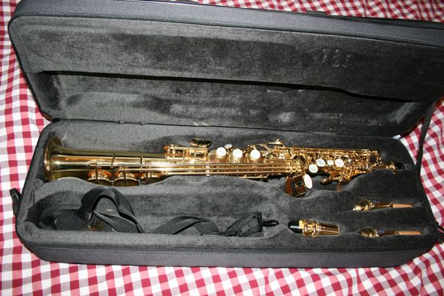 Photo : Sax soprano Selmer 80 super action S 3