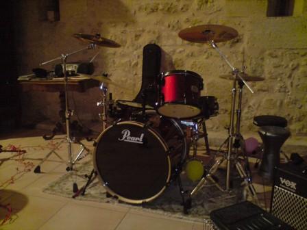 Photo annonce Batterie PEARL EXPORT 5 FUTS