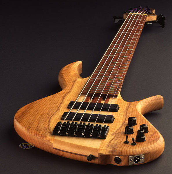 Photo annonce Basse luthier Aquilina 6 cordes