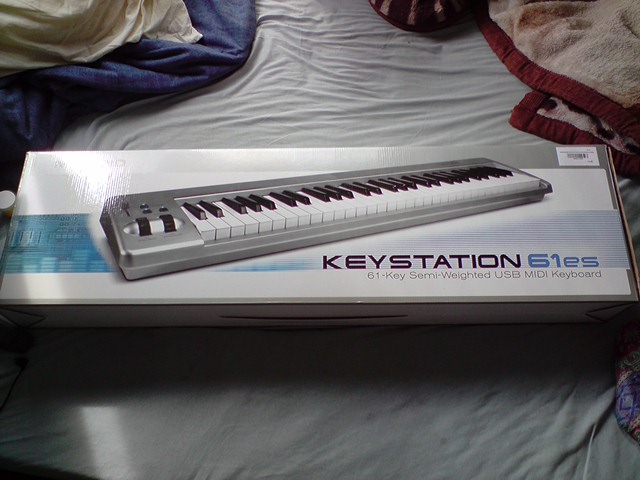 Photo : CLAVIER Midi M AUDIO KEYSTATION 61ES