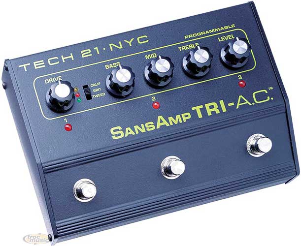 Photo : Tech 21 Sansamp TRI AC
