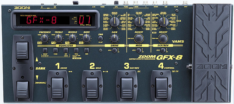 Photo : Multi effet Guitare ZOOM GFX 8