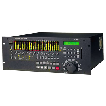 Photo : Tascam MX 2424 & rc 2424 + dvd ram + dd ext