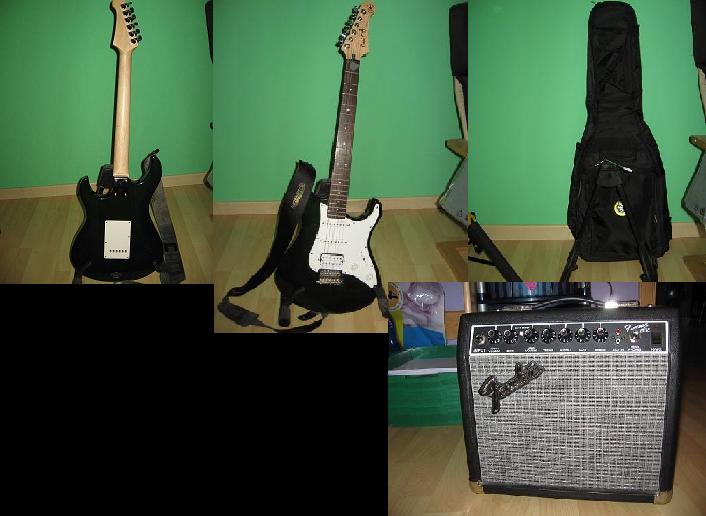 Photo : Pack Guitare & Ampli + Accessoirs