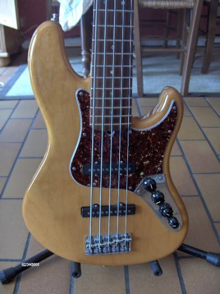 Photo annonce Jazz Bass Fender Deluxe V 