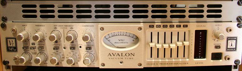 Photo : Avalon VT 747 compresseur