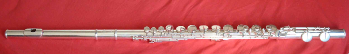 Photo : FLUTE EN SOL TETE ARGENT MASSIF PEARL PFA 2