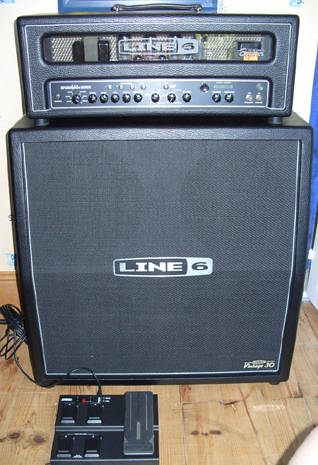 Photo annonce Line 6 Spider HD100 & 4x12VS + FBV express