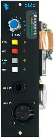 Photo annonce Preampli micro API 512 c