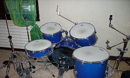 Photo : Batterie CAPELLE & cymbales