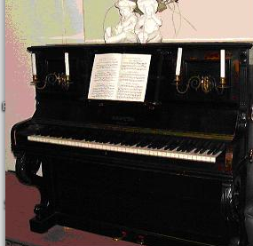 Photo : Piano droit Pleyel 1901