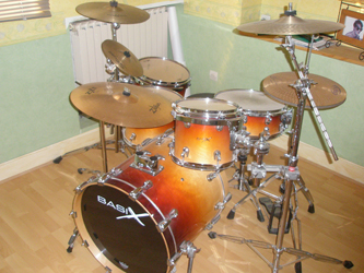 Photo annonce Basix Custom & Cymbales