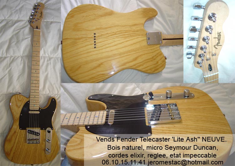 Photo annonce Fender Telecaster Lite Ash