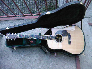 Photo annonce MARTIN DC16 RGTE AURA CUSTOM SHOP