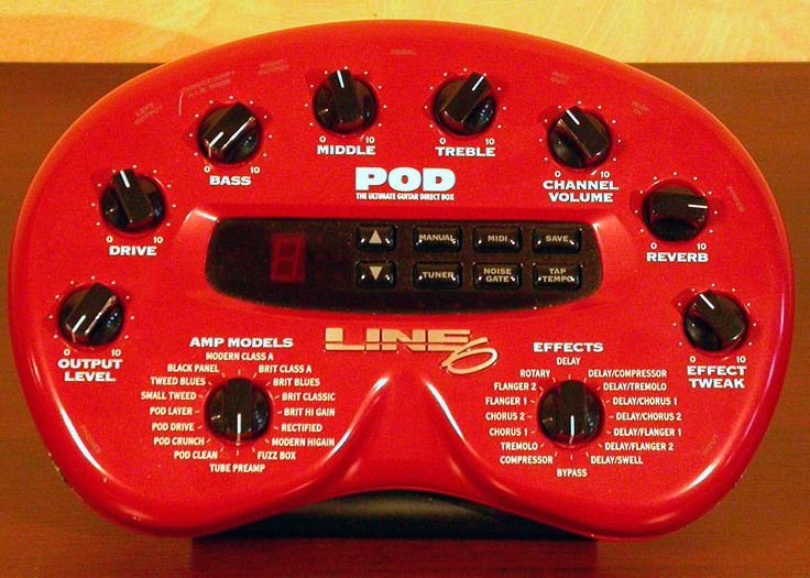 Photo annonce Multi effet LINE 6 POD 1