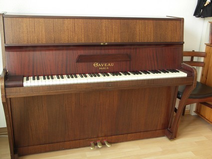 Photo annonce Piano droit Gaveau cadre fonte