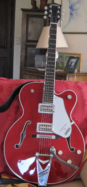 Photo annonce Gretsch Tennessee rose vibrato Bigsby