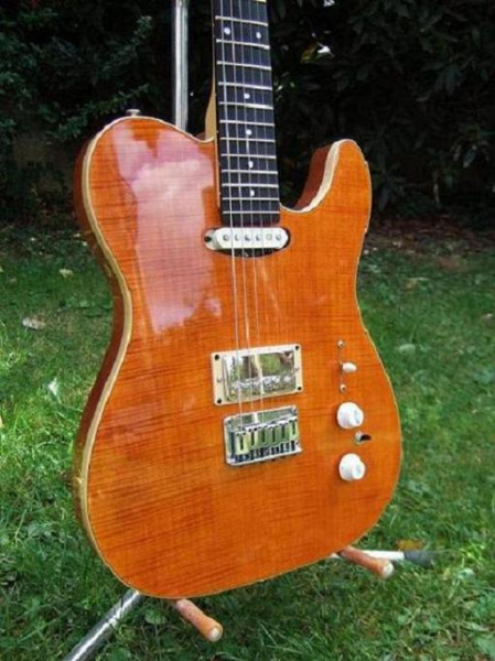 Photo annonce Telecaster corps acajou