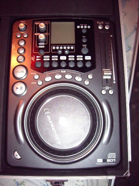 Photo annonce Platine CD DJ a plat Audiophony SI 601