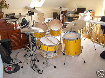 Photo : Batterie Pearl SHX & Cymbales Zildjian ZXT