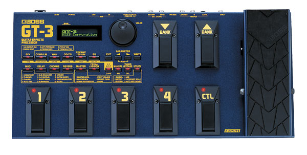 Photo : Pedalier multi effet BOSS GT3