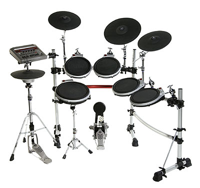 Photo annonce Yamaha DTX IIS & Pad + cymbale + tabouret