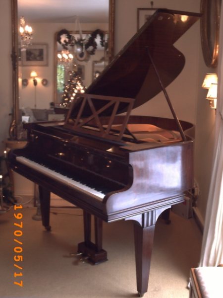 Photo annonce PIANO quart de QUEUE GAVEAU 1937 numerote
