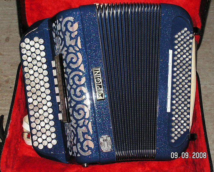 Photo annonce Accordeon MIDI 120 basses chromatique PIGINI