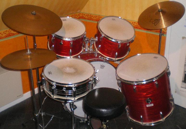 Photo annonce Batterie Hoshino & Cymbales Paiste