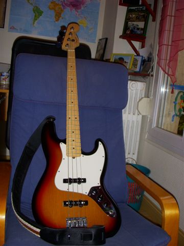 Photo annonce fender american jazz bass 4 cordes