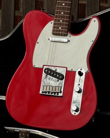 Photo : Fender Telecaster USA 2007 Chrome Red