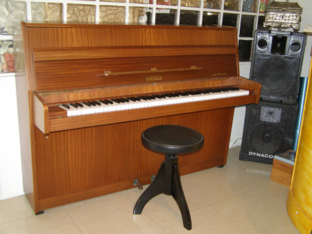 Photo annonce Piano droit cadre metal HUPFELD NORMA