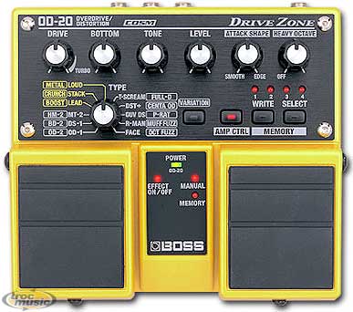 Photo : Pedale Distorsion Boss OD