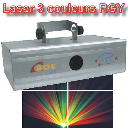 Photo annonce Laser 3 couleurs