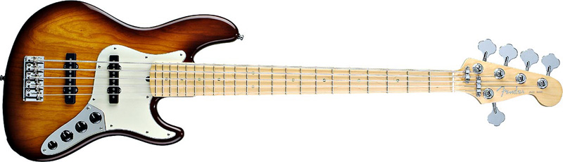 Photo : Fender Jazz Bass 5 cordes Active Deluxe