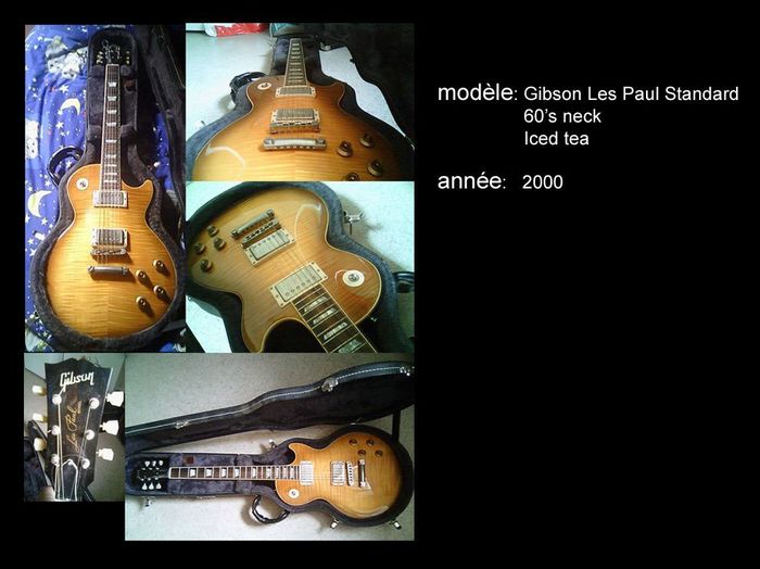 Photo annonce Guitare Gibson Les Paul Standard Iced Tea