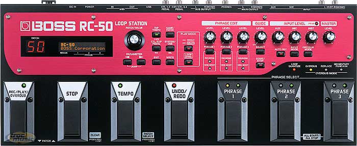 Photo : Loop Station Boss RC50