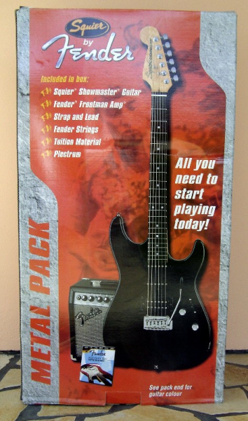 Photo annonce Pack Guitare Squier Nu Metal